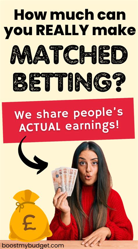 how much can you earn matched betting - how much can you make from match betting